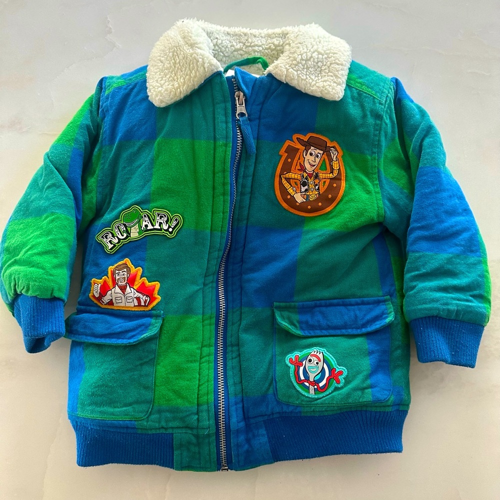 Disney Toy Story Bomber Jacket. Size 3T.